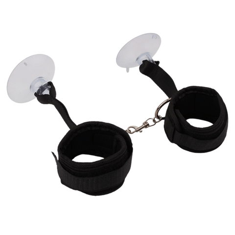 Tie Up Love Cuffs – Fully Adjustable Love Cuffs with Strong Suction Cups > Bondage Gear > Restraints