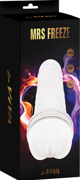 Laviva Mrs Freeze – Realistic Feel Masturbator Sleeve for Men > Sex Toys For Men > Masturbators > Vibrating