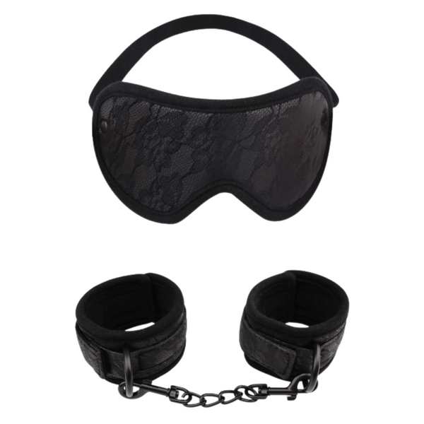 Temptation Bondage Kit – Adjustable Collar and Handcuffs Bondage Kit > Bondage Gear > Bondage Kits