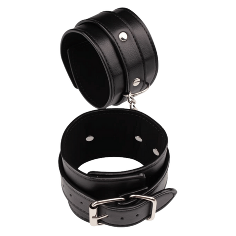 Classic Ankle Cuffs – Fully Adjustable Metal Hook Ankle Cuffs > Bondage Gear > Restraints