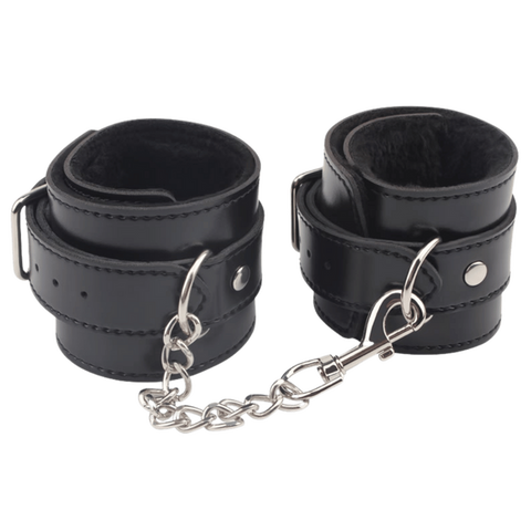 Obey Me Leather Ankle Cuffs – Adjustable Metal Hook Ankle Cuffs > Bondage Gear > Restraints
