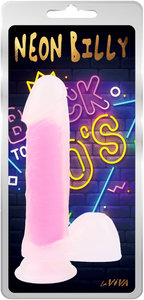 Neon Billy 7.6" (Glow Pink) > Vibrators > Standard Vibrators