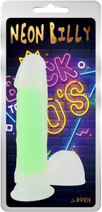 Neon Billy 7.6" (Glow Pink) > Vibrators > Standard Vibrators