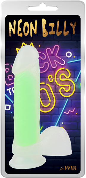 Neon Billy 7.6" (Glow Pink) > Vibrators > Standard Vibrators