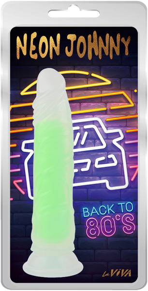 Neon Johnny 8.4" (Glow Pink) > Vibrators > Standard Vibrators