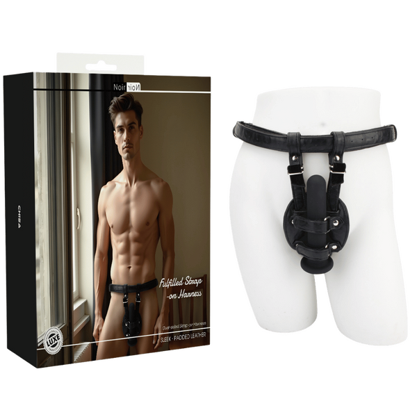 Fulfilled Adjustable Strap-On Harness With Nickel Free Metal > Dildos > Strap On Harnesses