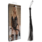Comfortable Durable Vegan Faux Leather Heavy Tail Wrist Loop Whip > Bondage Gear > Whips & Floggers