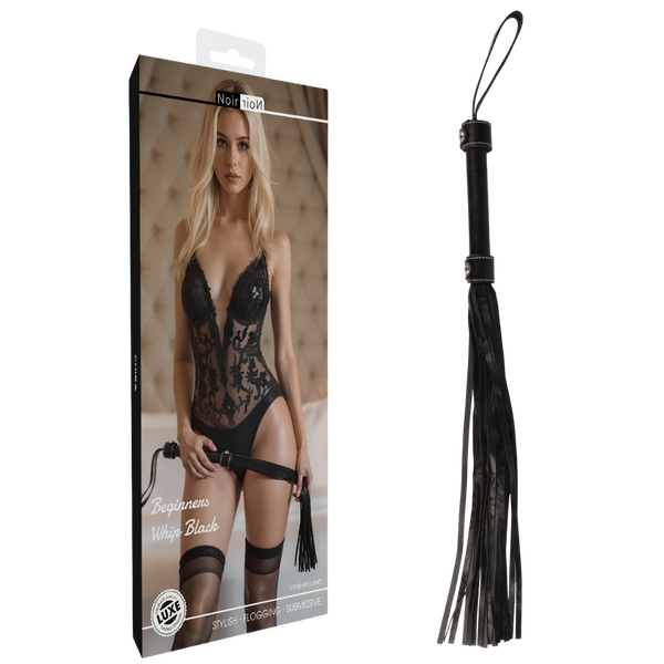 Comfortable Durable Vegan Faux Leather Heavy Tail Wrist Loop Whip > Bondage Gear > Whips & Floggers