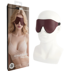 Go Black Leather Stretchable Rope Blindfold 22 cm Strap > Bondage Gear > Blindfolds
