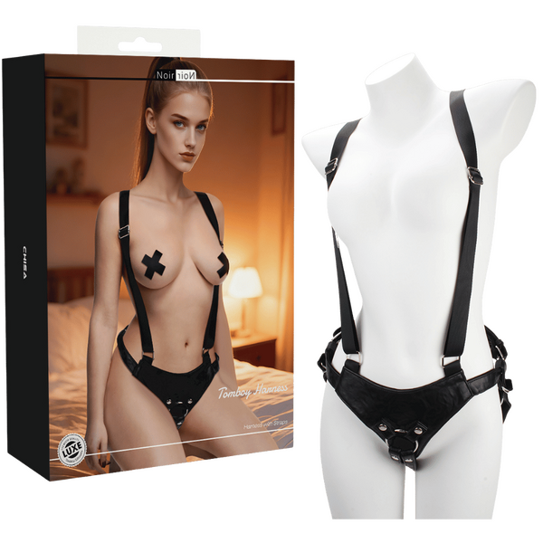 Tomboy Harness Faux Leather Adjustable Body Harness > Clothes > Womens Harnesses