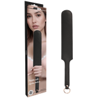 Flexible Firm Lychee Texture Faux Leather Paddle With Metal Ring > Bondage Gear > Paddles