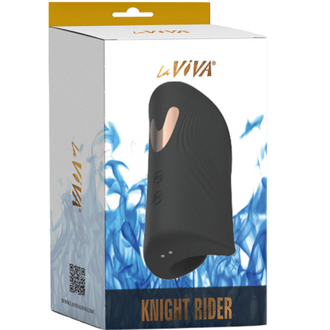 Knight Rider – Waterproof Rechargeable Vibrator with 5 Vibration and Tapping Modes > Sex Toys For Men > Masturbators Cup