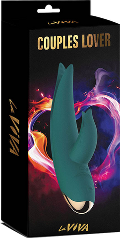 LaViva Couples Lover – Multi-Function 1.57 Inch Diameter Couples Vibrator > Sex Toys > Couples Toys
