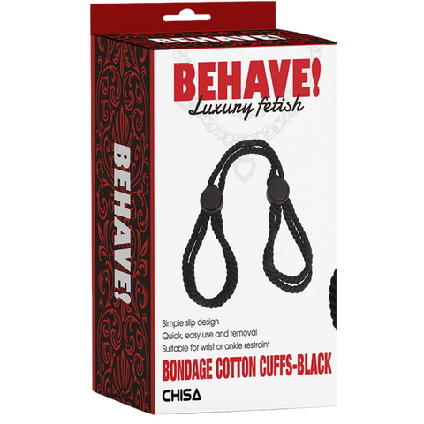 Bondage Cotton Cuffs – Simple Slip Design Restraints > Bondage Gear > Restraints