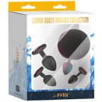Booty Fantasy 4 Piece Diamond Butt Plug Collection – Luxury Butt Plug Set > Anal Range > Butt Plug Kits