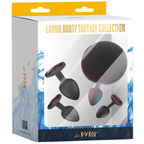 Booty Fantasy 4 Piece Diamond Butt Plug Collection – Luxury Butt Plug Set > Anal Range > Butt Plug Kits