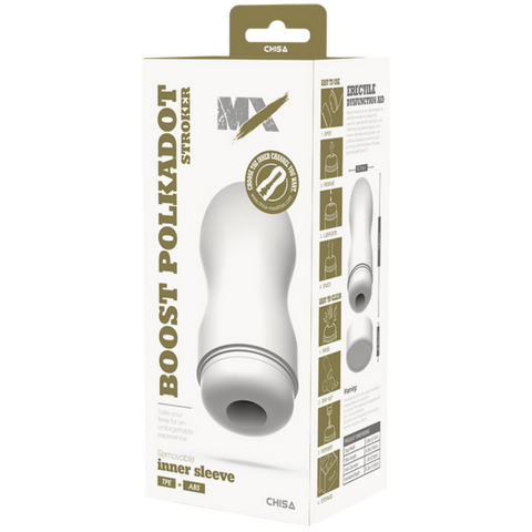 Boost Polkadot – Super-Soft 16 cm Stroker Made of TPE and ABS Materials > Sex Toys For Men > Masturbators Cup