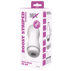 Boost Striped Stroker – Super-Soft 16cm Masturbator Sleeve > Sex Toys For Men > Masturbators Cup