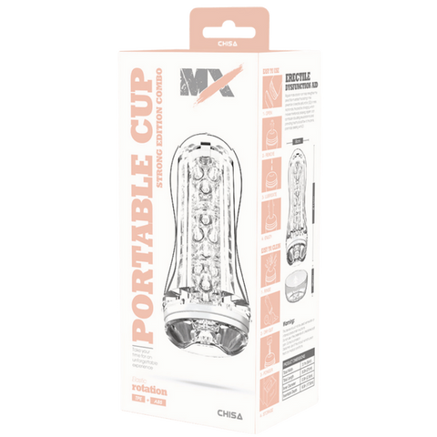 Portable Cup Strong Edition Combo – Super Soft Sucking Device 21cm > Sex Toys For Men > Masturbators Cup