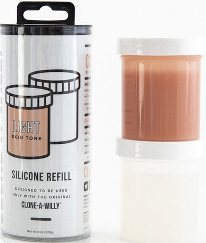 Clone-A-Willy Silicone Refill - Deep, Medium, or Light skin tone > Dildos > Mould Your Own Kits
