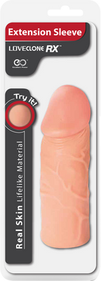 Extension Sleeve 6 Inch – Real Skin Lifelike Material Sleeve > Sex Toys For Men > Penis Sleeves