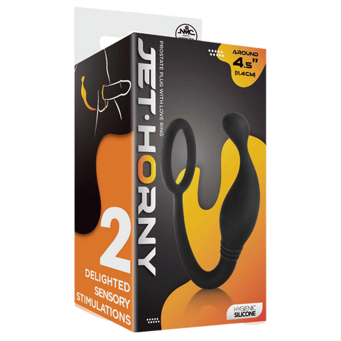 Prostate Plug With Love Ring – Hygienic Silicone 4.5 Inch Prostate Plug > Anal Range > Prostate Plugs