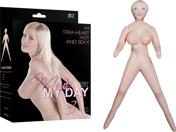 Tera Heart – Body Safe PVC Material Breast Toy With Triple Orifices > Sex Toys For Men > Masturbators > Fantasy