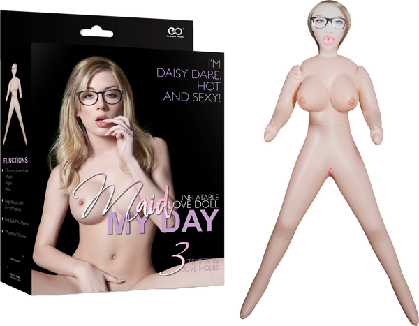 Daisy Dare Realistic Pvc Three-Hole Love Doll With Large Bust > Sex Toys > Sex Dolls > Inflatable