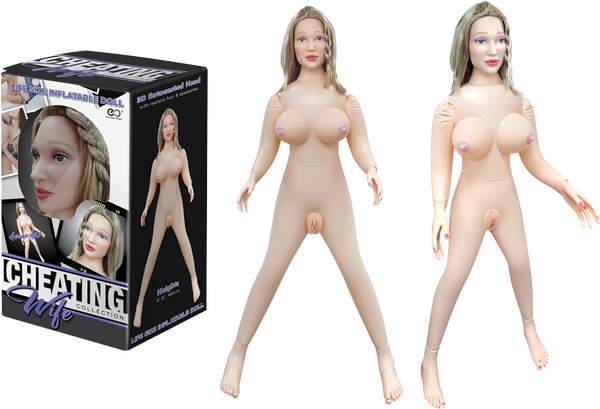 Amanda Life Size Inflatable Doll – 5'5" Realistic 3D Rotocasted Head Doll > Sex Toys > Sex Dolls > Inflatable