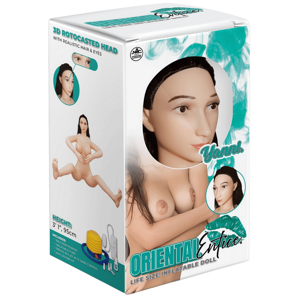 Oriental Entice Yanni – Life Size Inflatable Doll 95cm Realistic Features > Sex Toys > Sex Dolls > Inflatable