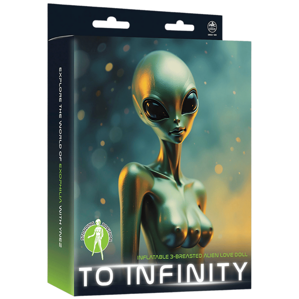 Inflatable 3-Breasted Alien Love Doll - (Ynez Standing) > Sex Toys > Sex Dolls > Novelty Inflatables