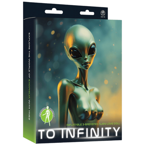 Inflatable 3-Breasted Alien Love Doll - (Ynez Standing) > Sex Toys > Sex Dolls > Novelty Inflatables