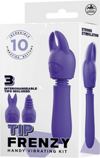 Tip Frenzy – Rechargeable Splash Proof Flexible Shaft Vibrator with 10 Rhythms > Vibrators > Mini Vibrators