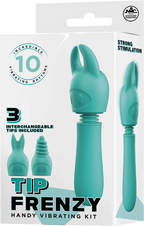 Tip Frenzy – Rechargeable Splash Proof Flexible Shaft Vibrator with 10 Rhythms > Vibrators > Mini Vibrators