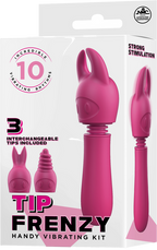 Tip Frenzy – Rechargeable Splash Proof Flexible Shaft Vibrator with 10 Rhythms > Vibrators > Mini Vibrators