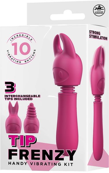 Tip Frenzy – Rechargeable Splash Proof Flexible Shaft Vibrator with 10 Rhythms > Vibrators > Mini Vibrators