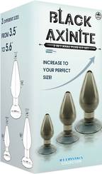 3 In 1 Anal Plug Kit – Flexible Hygienic Suction Cup Base Anal Plugs > Anal Range > Butt Plug Kits