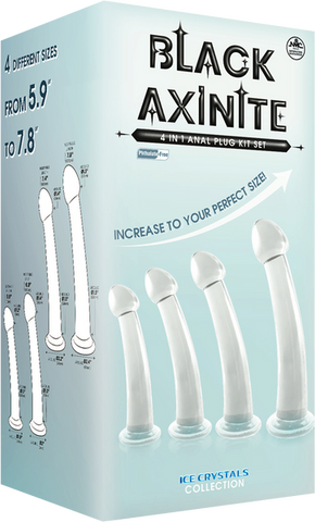 4 in 1 Anal Plug Kit – Flexible Hygienic Suction Cup Base Anal Plugs > Anal Range > Butt Plug Kits