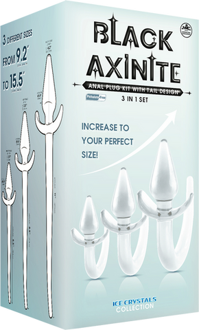3 in 1 Anal Plug Kit – Flexible Hygienic Plug with Tail > Anal Range > Tail Butt Plugs