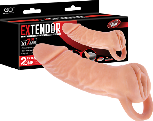 Extendor 2-in-1 Penis Extender and Masturbator > Sex Toys For Men > Penis Sleeves