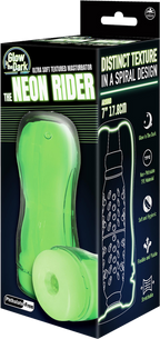 The Neon Rider Masturbator – Glow in the Dark Soft Flexible Masturbator 7 Inch > Sex Toys For Men > Masturbators Cup