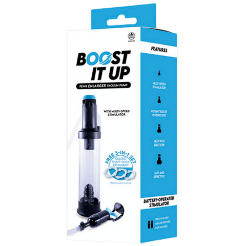 Boost Penis Enlarger Vacuum Pump - Multi Speed > Pumps > Penis Pumps