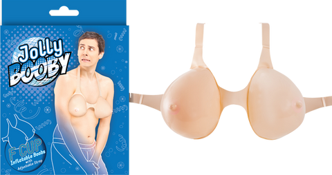 Jolly Booby Inflatable Boobs – Lightweight Inflatable Novelty Accessory > Novelties > Gag Gifts