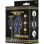 Inflatable Silicone Anal Plug - Removable Magnetic Hose > Anal Range > Butt Plugs