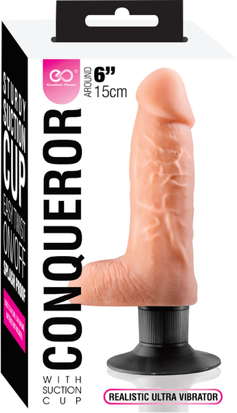 Conqueror 6 Inch Dildo > Dildos > Realistic Dildos