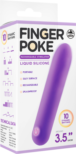 High-Quality Rechargeable 3.5 Inch Silicone Stimulator > Vibrators > Finger Vibrators