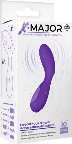 Rechargeable Finger Vibrator – Soft Flexible One-Handed Operation > Vibrators > Finger Vibrators