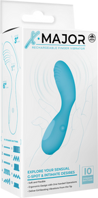 Rechargeable Finger Vibrator – Soft Flexible One-Handed Operation Vibrator > Vibrators > Finger Vibrators