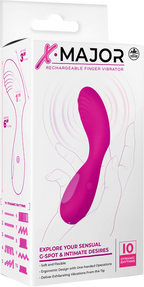 Rechargeable Finger Vibrator – Soft Flexible One-Handed Operation Vibrator > Vibrators > Finger Vibrators