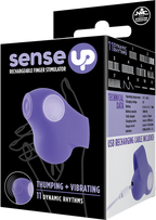 Rechargeable Finger Stimulator (Purple) – 11 Rhythm Thumping and Vibrating Finger Vibrator > Vibrators > Finger Vibrators
